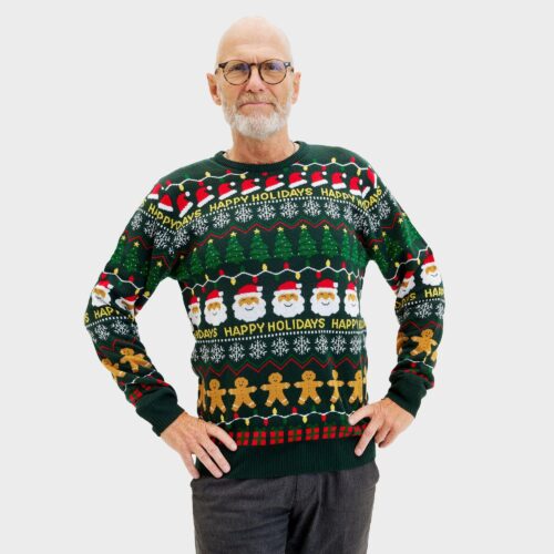 Årets jultröja 2025: Christmas Sweater with A Vibe - Herr