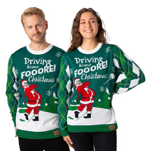 Golfaren Jultröja - Large