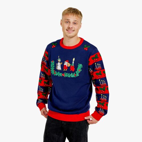 Jultröja - Findus lucia Herr - S