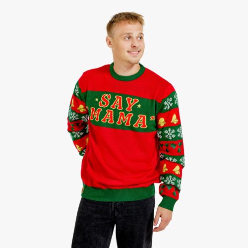 Jultröja - "SAY MAMA" Herr - L