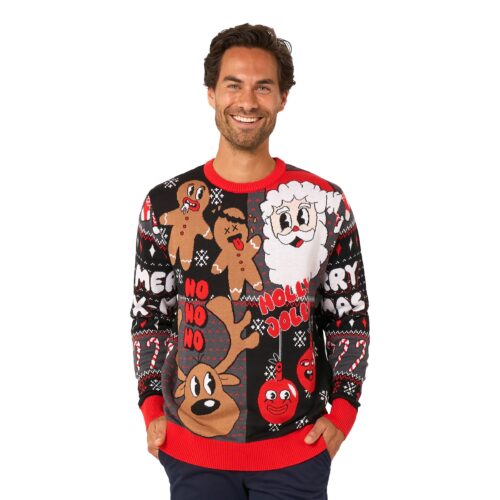 OppoSuits Merry Jinglejoy Jultröja - X-Large