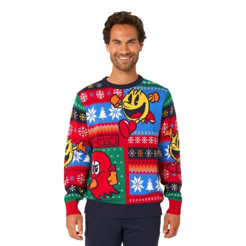 OppoSuits Pac-Man Jultröja - X-Large