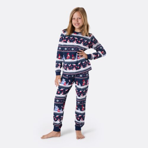 Jullandskap Julpyjamas Barn