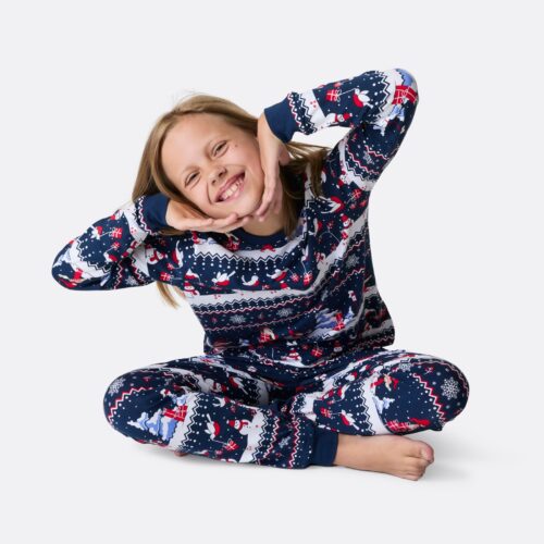 Barn | Jullandskap Julpyjamas Barn