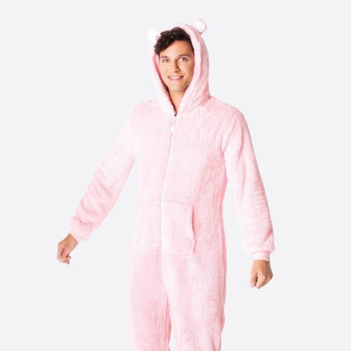 Jul Jumpsuit - Rosa Teddy Onesie Herr