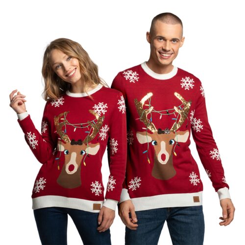 Söt Ren Jultröja - X-Small